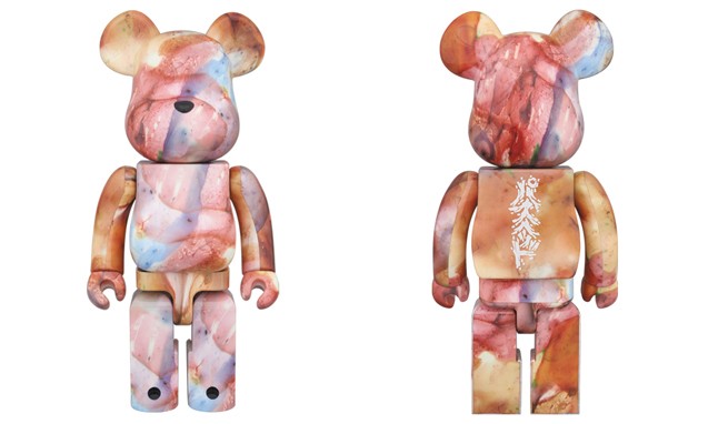 大理石自然纹理表达，MEDICOM TOY x PUSHEAD BE@RBRICK 400%